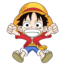 How to Draw Monkey D. Luffy Step by Step