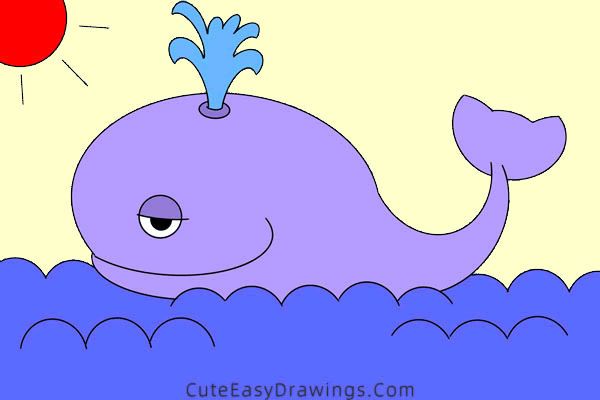 how to draw a whale - www.cuteeasydrawings.com