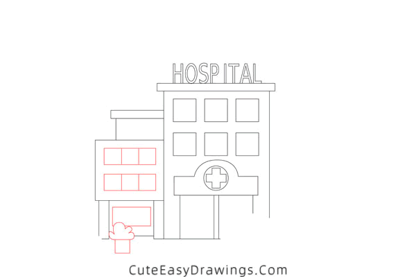 Draw a Hospital - HelloArtsy