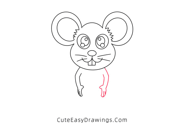 how to draw a mouse - www.cuteeasydrawings.com