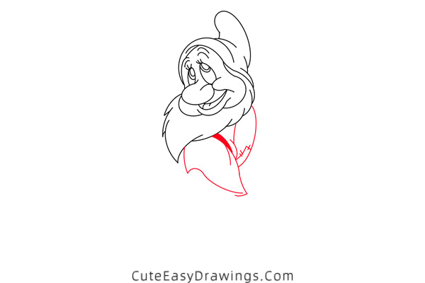 how to draw bashful - www.cuteeasydrawings.com