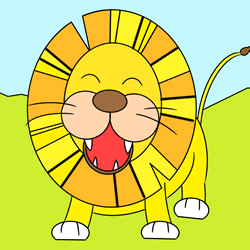 How to Draw a Lion Step by Step
