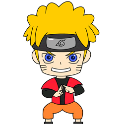 How to Draw Naruto Uzumaki Step by Step