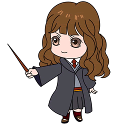 How to Draw Hermione Granger Step by Step
