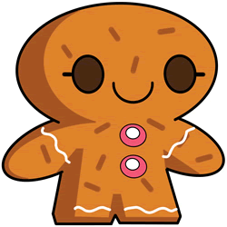 How to Draw a Gingerbread Man Step by Step