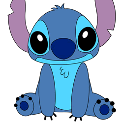 How to Draw Stitch Easy Step by Step