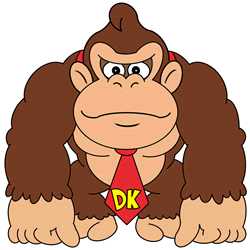 How to Draw Donkey Kong Step by Step