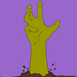 How to Draw a Zombie Hand Step by Step