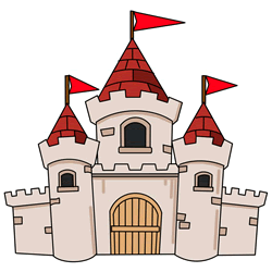 How to Draw a Castle Easy Step by Step