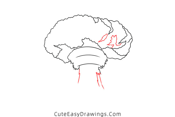 how to draw a mushroom cloud - www.cuteeasydrawings.com