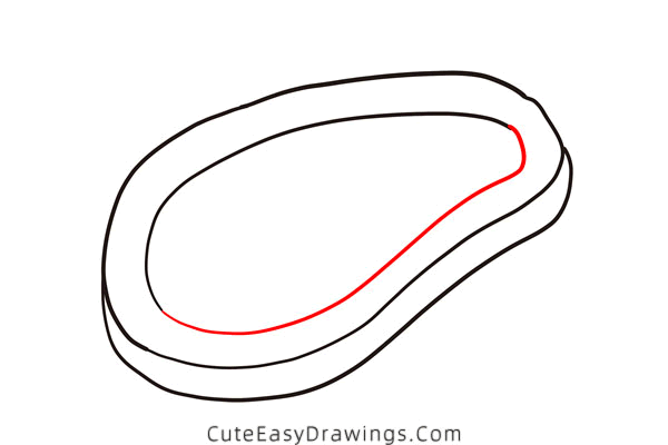 how to draw a steak - www.cuteeasydrawings.com