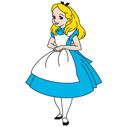 How to Draw Alice Step by Step
