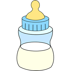 How to Draw a Baby Bottle Step by Step