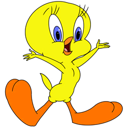 How to Draw Tweety Bird Step by Step