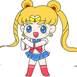 How to Draw Sailor Moon Step by Step