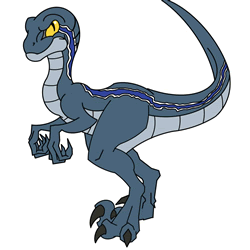 How to Draw a Velociraptor Step by Step