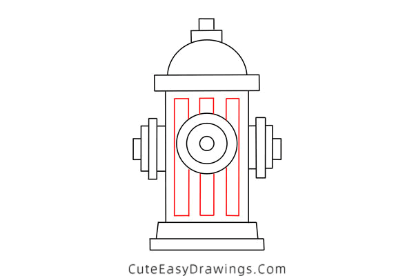 how to draw a hydrant - www.cuteeasydrawings.com