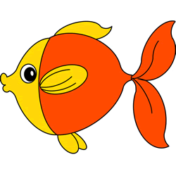 How to Draw a Goldfish Step by Step