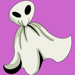How to Draw a Halloween Ghost Easy Step by Step