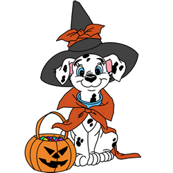 How to Draw a Halloween Dalmatian Step by Step