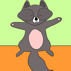 How to Draw a Raccoon Dog Step by Step