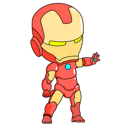 How to Draw Iron Man Step by Step