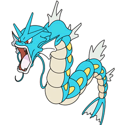 How to Draw Gyarados from Pokemon Step by Step