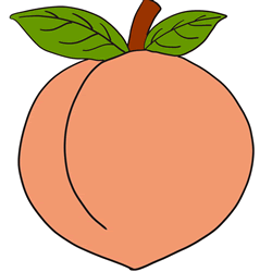 How to Draw a Peach Step by Step