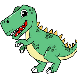 How to Draw a Tyrannosaurus Rex Step by Step
