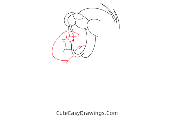 how to draw tuffy - www.cuteeasydrawings.com