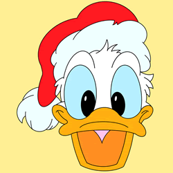 How to Draw Donald Duck Face Step by Step