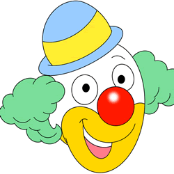 How to Draw a Clown Head Step by Step