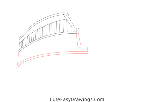 how to draw the colosseum - www.cuteeasydrawings.com