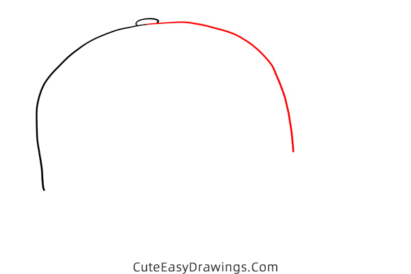 how to draw a cap - www.cuteeasydrawings.com