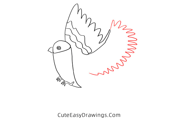 how to draw a bullfinch - www.cuteeasydrawings.com