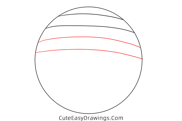how to draw a ball of yarn - www.cuteeasydrawings.com