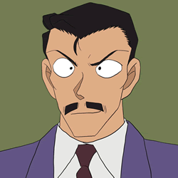 How to Draw Kogoro Mouri from Detective Conan Step by Step