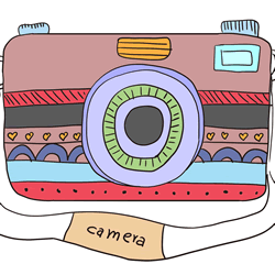 How to Draw a Camera Step by Step