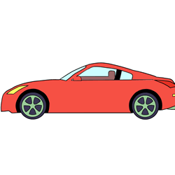 How to Draw a Sports Car Step by Step