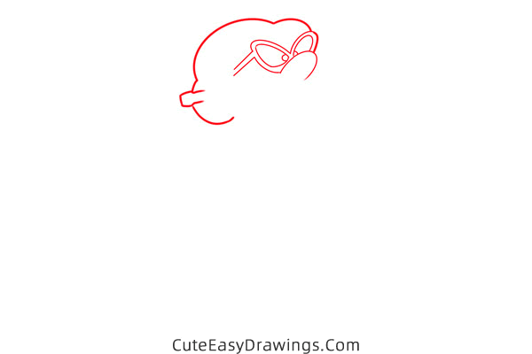 how to draw the teacher from frosty the snowman - www.cuteeasydrawings.com