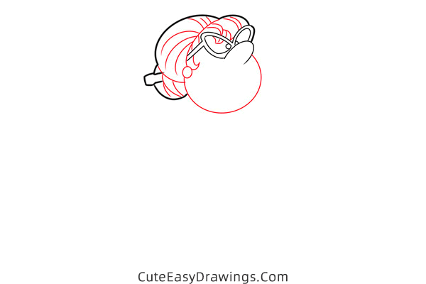 how to draw the teacher from frosty the snowman - www.cuteeasydrawings.com
