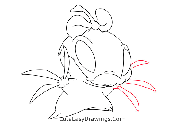 how to draw clip from lilo stitch - www.cuteeasydrawings.com