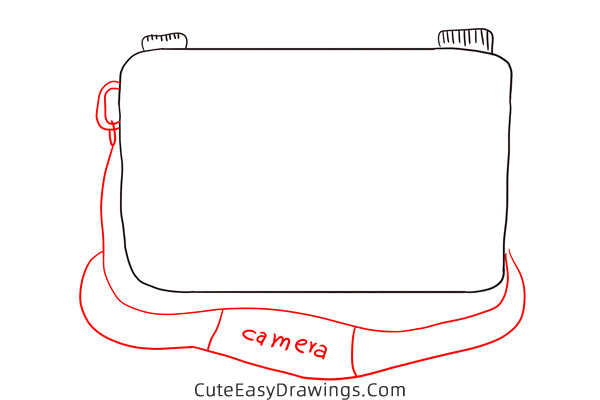 how to draw a camera - www.cuteeasydrawings.com