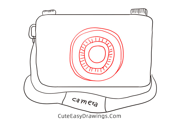 how to draw a camera - www.cuteeasydrawings.com