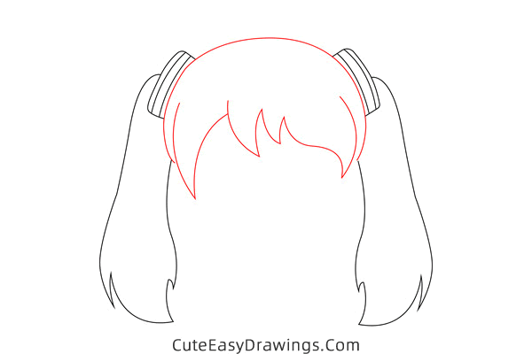 how to draw hatsune miku - www.cuteeasydrawings.com
