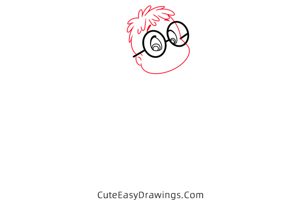 how to draw simon from alvin and the chipmunks - www.cuteeasydrawings.com
