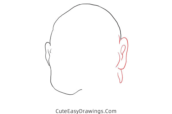 how to draw kashira from spirited away - www.cuteeasydrawings.com