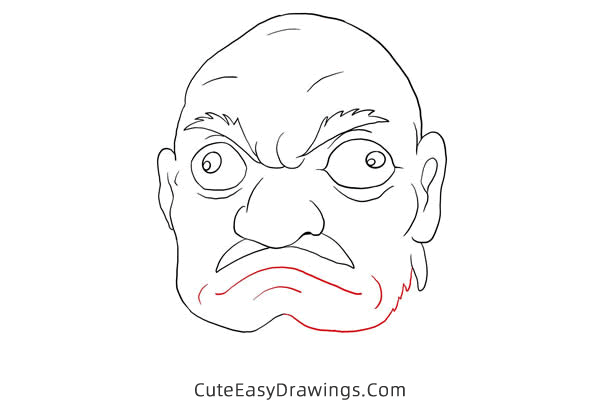 how to draw kashira from spirited away - www.cuteeasydrawings.com