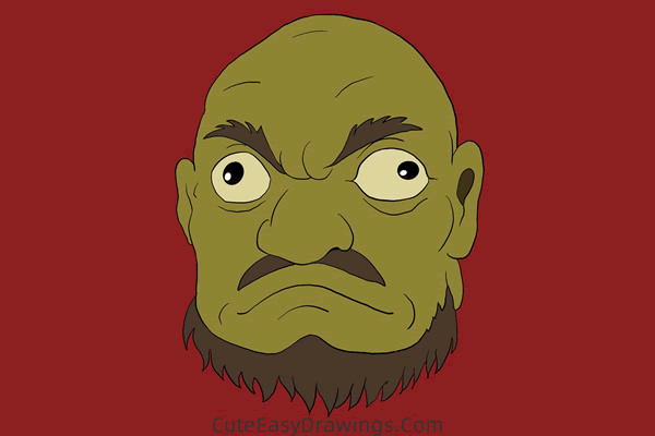 how to draw kashira from spirited away - www.cuteeasydrawings.com