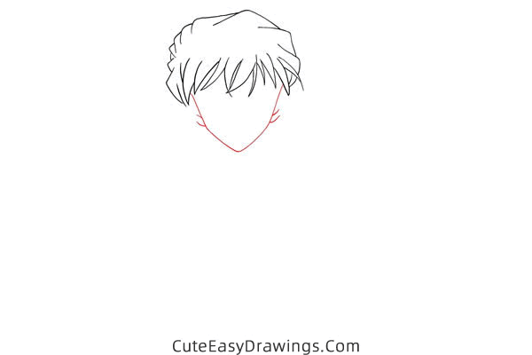 how to draw shiho miyano from detective conan - www.cuteeasydrawings.com